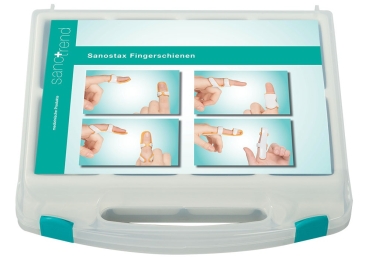 Sanostax® Fingerschienen Aufbewahrungsbox